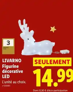 Lidl LIVARNO Figurine décorative LED offre