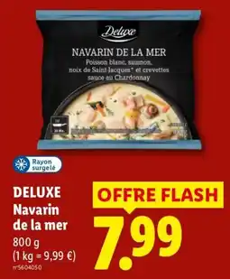 Lidl Deluxe Navarin de la mer offre