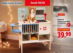 Lidl PLAYTIVE Clinique pour bébés et vétérinaire offre