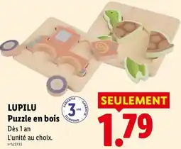 Lidl LUPILU Puzzle en bois offre