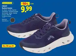 Lidl CRIVIT Baskets femme offre