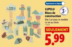 Lidl LUPILU Blocs de construction offre