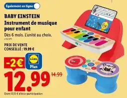 Lidl BABY EINSTEIN Instrument de musique pour enfant offre