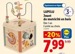 Lidl LUPILU Jouet de motricité en bois offre