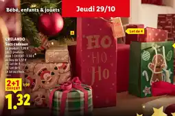 Lidl CRELANDO Sacs cadeaux offre