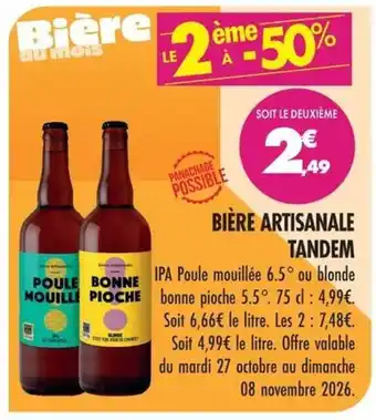 TANDEM BIÈRE ARTISANALE