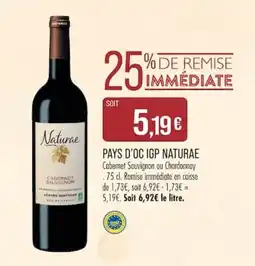 Match Naturae Cabernet Sauvignon offre