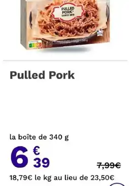 Picard Pulled Pork offre