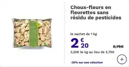 Picard Picard Choux-fleurs en fleurettes offre