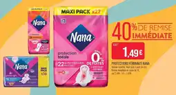 Match Nana protections féminines offre