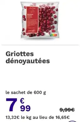 Picard Picard Griottes dénoyautées offre