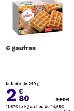 Picard Picanha Gaufres offre
