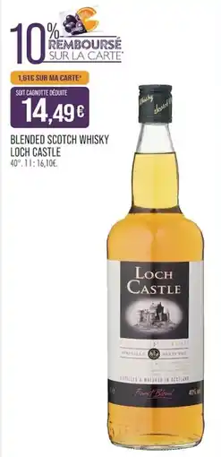 Match Loch Castle Blended Scotch Whisky offre