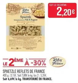 Match Reflets de France Spaetzle offre