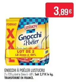 Match Lustucru Gnocchi à Poêler offre