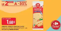 Match Carrefour Classic' Emmental Français offre