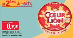 Match Coeur de Lion Camembert offre