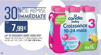 CANDIA Lait de croissance liquide