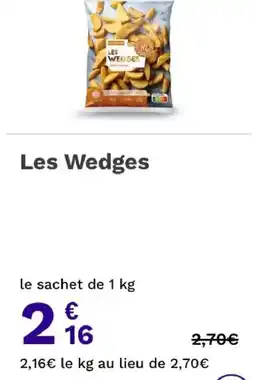Picard Les Wedges offre
