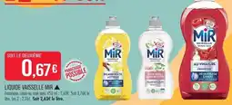 Match MiR Liquide vaisselle offre