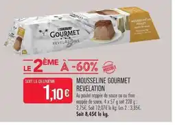Match GOURMET MOUSSELINE REVELATION offre