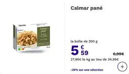 Picard Picard Calmar pané offre
