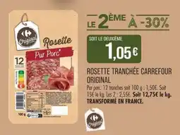 Match Rosette Pur Porc offre
