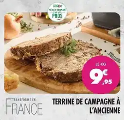 Match Terrine de campagne à l'ancienne offre