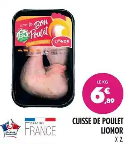 Match LIONOR Cuisse de poulet offre