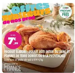 Match MATCH Préparé Parnos Poulet rôti offre