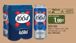 Match 1664 Bière blonde offre