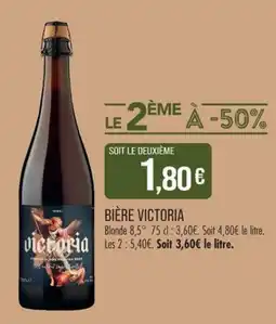 Match Victoria Bière offre