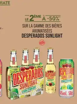 Match Desperados Sunlight offre