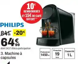 BUT PHILIPS Machine à capsules offre