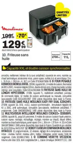 BUT Moulinex Friteuse sans huile offre