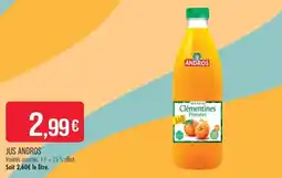 Match Andros jus offre