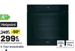 BUT Hotpoint Four encastrable offre