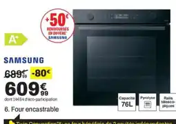 BUT SAMSUNG Four encastrable offre