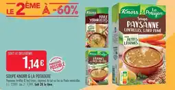 Match Knorr & La Potagère offre