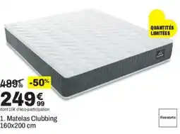 BUT Matelas Clubbing offre