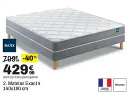 BUT BULTEX Matelas Exact 4 offre