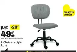 BUT Rosa Chaise dactylo offre
