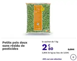 Picard picard Petits pois doux offre