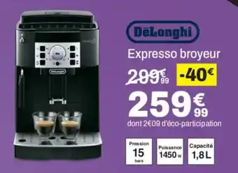 DeLonghi Expresso broyeur