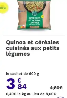 Picard Picard Céréales et Quinoa cuisinés offre