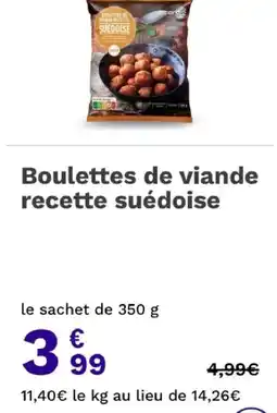 Picard Picard Boulettes de viande offre