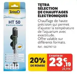 Animalis Tetra HT 50 Electronic Heater offre