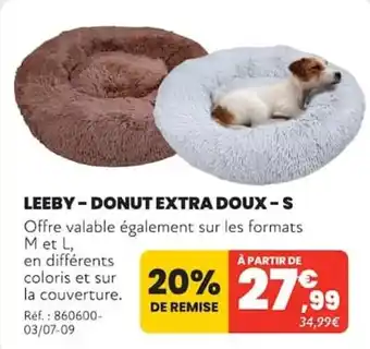 LEEBY DONUT EXTRA DOUX