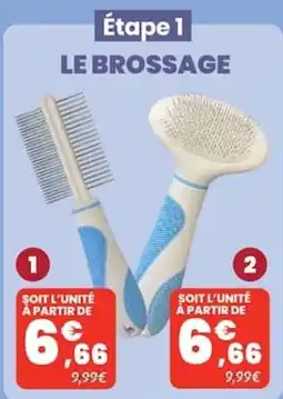 Animalis Brosse à poils doux offre