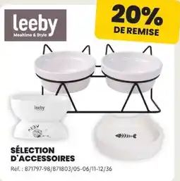 Animalis leeby Sélection d'accessoires offre